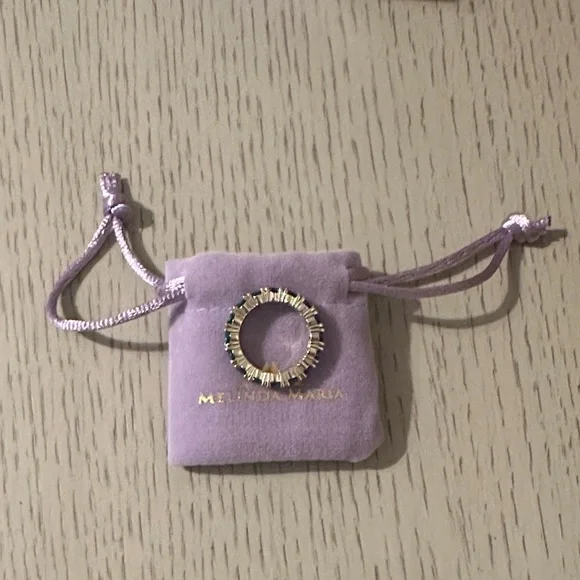 MELINDA MARIA Grand Heiress Emerald Ring - Picture 3 of 3